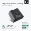 Batteri for DAITEM SH320AD, SH340AD, SH512AX, SH513AX, BATLi22, BATLi23 14500mAh fra CELLONIC