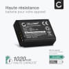 Pack de 2 batteries pour Canon EOS 1300D, EOS 1100D, EOS 1200D, EOS Rebel T3 EOS Rebel T5, EOS Kiss X50 X70 X80 - LP-E10 (1020mAh) Batterie de remplacement