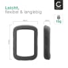 CELLONIC® Schutzhülle kompatibel mit Garmin Edge 540 / Edge 840 Silikonhülle - Schutz Tasche Silikon Hülle, Fahrrad Navi Case - GPS Cover Bumper Etui grau