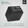 Batteria di ricambio VW-VBT190 VBT380 VBK180 per fotocamera/camcorder Panasonic HC-V777 V800 V770 V760 V750 V520 V380 V270 V180 V10 HC-VXF990 capacità: 4040mAh batteria compatibile CELLONIC®