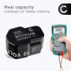 2x Batteri for AEG BDSE 12 T Super Torque, SB2E 12 T Super Torque, BEST 12 X, BS 12 X 3Ah fra CELLONIC