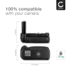 CELLONIC® MB-D200 Grip d'alimentation pour Nikon D200 Poignée de batterie, Batterie-grip