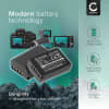 2x Batteri for Olympus OM System OM-1 Kameraer 2260mAh fra CELLONIC