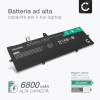 Batteria per portatile HP Elitebook x360 1030 G3 Series, BM04XL, BM04056XL ricambio per laptop 3700mAh 7.6V