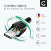 Billaddare för Blackview BV9900, BV9800 Pro, BV9700 Pro, BV6800 Pro, BV6600, BV6300 Pro mobiltelefon med snabb 5V 3A, 3000mA laddning och 1m USB-kabel / laddsladd för smartphone, mobil