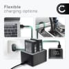 USB dobbel lader (LC-SCL5) for Leica M10, M10-P, M10-R + 1m USB Kabel fra CELLONIC