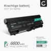 Batterij voor Lenovo ThinkPad T420, T510, T420i, T410, T520, ThinkPad Edge 15, Edge E420 Laptop - 6600mAh 10.8V - 11.1V 