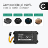 Batteri for Blaupunkt XSMART, XEASY, Sencor SRV 9250BK, SRV 6250, SRV 8250, SRV 9250 (Sencor SRX 1002) 3000mAh fra CELLONIC