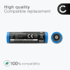 Batteri for Olight Warrior Mini 2, Mini, Perun, S2R Baton II, S30R Baton II, S30R Baton III 3400mAh fra CELLONIC