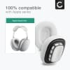 subtel Replacement Ear Pads for Apple Airpods Max Headphone Covers Soft Foam Earpads Over Ear Headphone Cushions / Earphone Cups