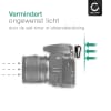 CELLONIC® Zoeker oogschelp: Eyeshell vervanging/ reserve opzetstuk compatibel met Nikon D100 D200 D300 D3000 D300S D3100 D3200 D40x D50 D5000 D5100 D5200 D5300 D60 D600 D610 D70 D7000 D70s D7100 Eyecup Viewfinder camera oculaire bescherming tegen strooilicht