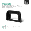 CELLONIC® Sucher Augenmuschel DK-20: Okularmuschel Ersatz für Nikon D3000 D3100 D3200 D40x D50 D5100 D5200 D60 D70s Okular Augen Muschel, Silikon Viewfinder Eye Cup, Kamera Blendschutz für View Finder Display, Camera Eyepiece