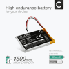 Batteri for Navitel MS700, Serioux UPQ700, Serioux URBAN PILOT UPQ700 1500mAh fra CELLONIC
