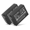 2x Batteri for Olympus OM System OM-1 Kameraer 2260mAh fra CELLONIC