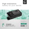 Batteri for 7.4V 3300mAh Lithiumion fra CELLONIC