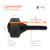 Løpeetui for Telefon & Mobiltelefon Armbånd med Justerbar Armstropp & Kortlomme – Perfekt for Sport, Trening, Jogging, Sykling & Gym – Passer Smarttelefoner opptil 6,6