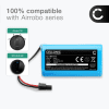 Batteri for Airrobo P10, ROVUS BL500, BL500N, BL517, Proscenic Cocoa Smart 780T, Cocoa Smart 790T, SUMMER P1S, Summer P2s, VR1717 2600mAh fra CELLONIC