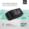 M5-1051-3600 batterij voor Cavotec M9-1051-3600 EX MC-3 MC-3000 afstandsbediening - 3400mAh vervangende accu reserve batterij