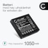 Batteri for Panasonic Lumix FX37, FX30, FX35, FX33, FS3, FS5, FX500, FX55, SDR-S10, CGA-S008 Kameraer 1050mAh fra CELLONIC