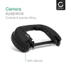 CELLONIC Øyemusling for Sony Alpha 7, Alpha 9, Alpha58, Alpha 99 II – FDA-EP18 Plast Erstatning, Antirefleks EVF Øyestykke, Søkerdeksel, Beskyttelseshette