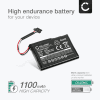 Batteri til Mitac / Navman Mio Moov Spirit V505 TV, Spirit V735 TV, Spirit 687, M1100, 338937010183 (1100mAh, 3.7V) fra CELLONIC