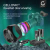 CELLONIC® Zoeker oogschelp: Eyeshell vervanging/ reserve opzetstuk compatibel met Nikon D100 D200 D300 D3000 D300S D3100 D3200 D40x D50 D5000 D5100 D5200 D5300 D60 D600 D610 D70 D7000 D70s D7100 Eyecup Viewfinder camera oculaire bescherming tegen strooilicht