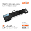 Akku für Dell Alienware 17 R2 / 17 R3 Laptop - 4400mAh 14.8V