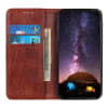 Lommebok Deksel for Xiaomi Mi 11 - PU Leather, brun lomme, pocket, shell, skal