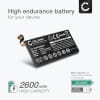 mobilbatteri för Samsung Galaxy S8 (SM-G950 / SM-G950F), Galaxy S8+, EB-BG950ABE med 3.85V, 2600mAh inkl. Verktygskit för enkla batteribyte - ersättningsbatteri med lång batteritid + skruvmejsel-set