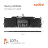 Battery for HP Stream 11-D, Stream 13-C, ME03XL, 787089-541, 787521-005, HSTNN-UB6M 11.4V 3100mAh from subtel