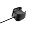svart USB-kabel / datakabel för FitBit Versa 1 / Versa 1 Lite / Versa 1 SE smartwatch och fitnessarmband - PVC laddsladd - 1A