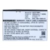 2x Batteri for Netgear AirCard 810, 810S, 790S, 790, 779S, AC790S, AC779S, Fuse 779, NTGR779ABB W-7, -7a, -7b, -8a (2000mAh, 3.7V) fra CELLONIC