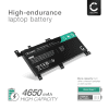 Batteri for ASUS VivoBook X556UQ, X556UJ, X556UB, X556UA, C21N1509 4650mAh 7.6V fra CELLONIC