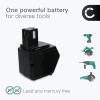 Batteri for Hilti SB12 SF121 SID121 TCD12 SF121-A 12V  3000mAh NiMH fra CELLONIC