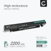Batteri for ASUS GL552VW, ZX50, ROG GL552JX, GL552VX, ZX50J, ZX50JX, ROG FX-PLUS, A41N1424 2200mAh 15V fra CELLONIC