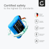 Batteri for DOCKIN D Fine 1, Fine 2, Fine 2 Plus INR18650-3S1P (2600mAh, 11.1V) fra CELLONIC