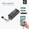 Battery for ECOVACS Deebot Slim 2, Deebot Slim 1, DA60, DB35, TCR360, DA611, DA60-Darfon 2600mAh from CELLONIC