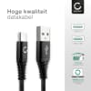 Datakabel voor Acer Iconia A1 / A3 / B1 / One 7 / One 8 / One 10 / Tab 7 / Tab 8 / Tab 10 / W1 / W4 - 1m, 2.4A USB kabel oplader, zwart