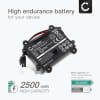 Batteri for Bosch Indego 400, XS 300, S plus 400, Bosch F016L69176, F016104898 18V  2500mAh Lithiumion fra CELLONIC