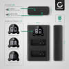 USB Dual Charger BP-DC15 BP-DC15-E BP-DC15-TK BP-DC15-U for BC-DC15 BC-DC15-E (Leica D-LUX D-LUX (Typ 109) D-LUX 7) Power Supply