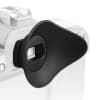 CELLONIC Øyemusling for Sony Alpha 6500 – FDA-EP17 Plast Erstatning, Antirefleks EVF Øyestykke, Søkerdeksel, Beskyttelseshette