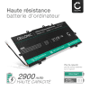 Batterie pour HP Envy 13-d000, 13-d002, 13-d003, 13t-d000 i5, Pavilion 13-d023, 13-d024, VR03XL 11.4V 2900mAh de CELLONIC