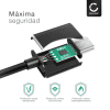 Cable USB para - Cable de Carga y Datos 1m 3A negro PVC