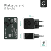 Schnelles Laden USB Ladegerät: Ladegerät für Handy Smartphone Tablet Lautsprecher uvm - 2 Fach Ladeadapter mit 3.4A 17W Dual Anschluss Stecker - Mehrfach Ladestecker für Steckdose - Multi Lader Netzstecker Netzteil