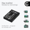 2x Batteri for Toshiba Camileo X-SPORTS / Toshiba SLB-10 Kameraer 1050mAh fra CELLONIC
