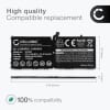 L16S4P91, L16L4P91, 5B10W13919 Battery for Lenovo Thinkpad X1 Tablet 3rd Gen Tablet Battery Replacement - 5050mAh