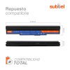 Batería para portátiles Acer Aspire 5943G / 5950G / 8943G / 8950G - 4400mAh 14.4V - 14.8V