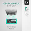 Battery for Midea R1-L051B, Dirt Devil M607, M611, Dirt Devil Libero, 0606004 1800mAh from CELLONIC