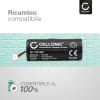 Batteria per Wella Xpert HS71, Xpert HS71 Profi, Carvis HS75 - 1531582, 1/UR18500L (1400mAh) batteria di ricambio