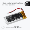 Battery for Sena SRL‑01 (SP51) PTC802050 (2-PIN) (800mAh, 3.7V) by CELLONIC